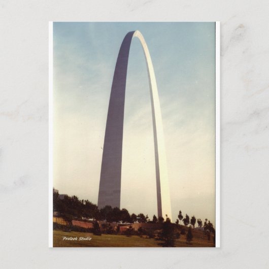 St. Louis Arch Postkarte (Vorderseite)
