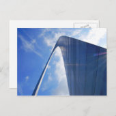 St. Louis Arch Postkarte (Vorne/Hinten)