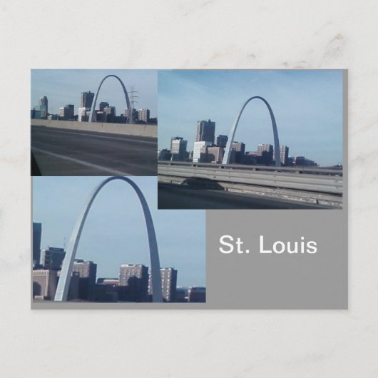 St. Louis Arch Postkarte (Vorderseite)