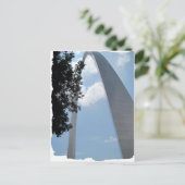St. Louis Arch Postkarte (Stehend Vorderseite)