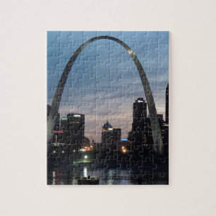 St Louis Arch Skyline Puzzle