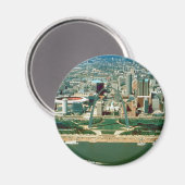 St. Louis Arch und Skyline Magnet (Vorderseite/Rückseite)