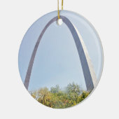St. Louis Arch, Weihnachtsschmuck, St. Louis Keramik Ornament (Links)