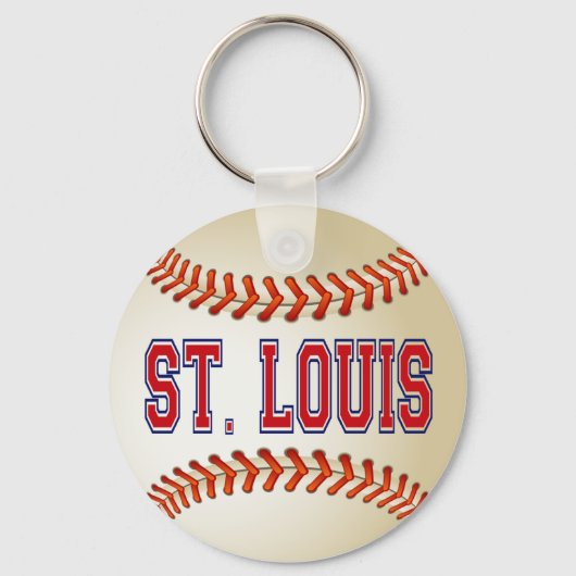 ST. LOUIS BASEBALL SCHLÜSSELANHÄNGER (Vorderseite)