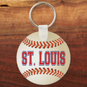 ST. LOUIS BASEBALL SCHLÜSSELANHÄNGER (Vorderseite)