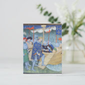 St. Louis beginnt für die Kreuzzüge Postkarte (Stehend Vorderseite)