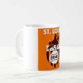 St. Louis Browns Tasse (Vorderseite Links)