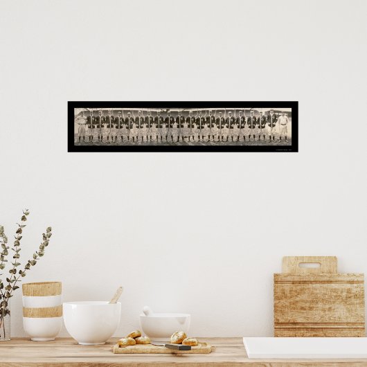 St Louis Browns Team Foto 1909 Poster (Küche)