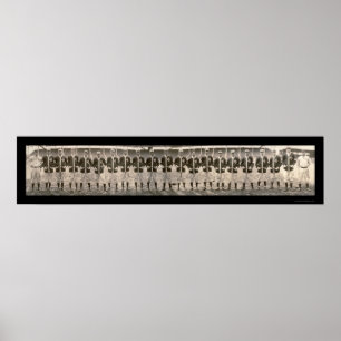 St. Louis brüniert Team-Foto 1909 Poster