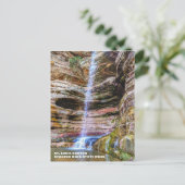 St. Louis Canyon, Starved Rock Staat Park Postkarte (Stehend Vorderseite)
