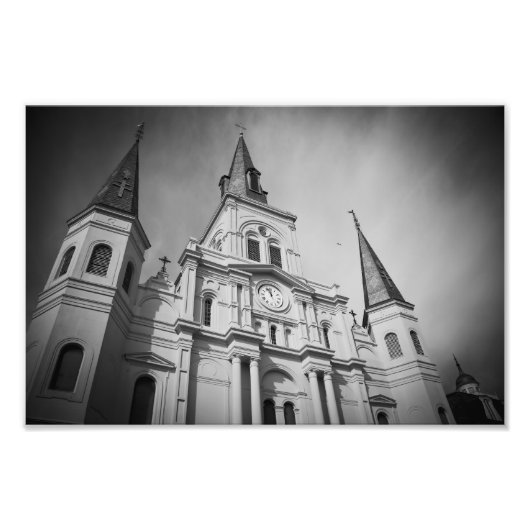 St Louis Cathedral Fotodruck (Vorne)