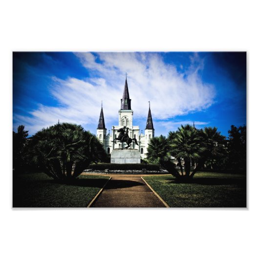 St Louis Cathedral Fotodruck (Vorne)