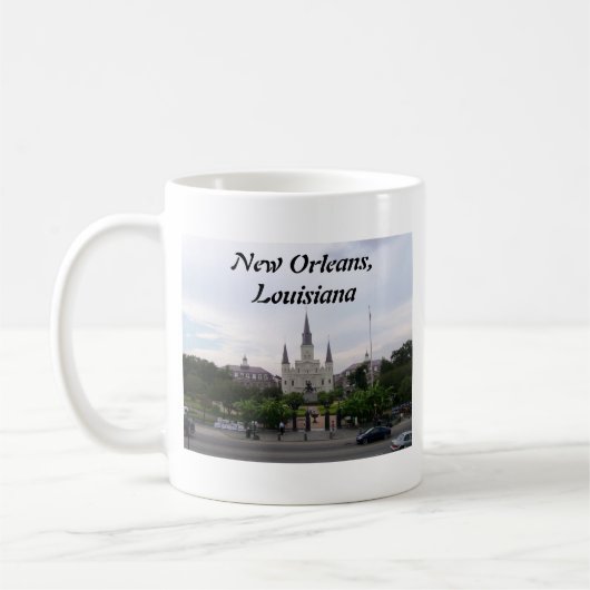 St Louis Cathedral Kaffeetasse (Links)