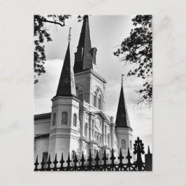 St. Louis Cathedral New Orleans Club Postkarte