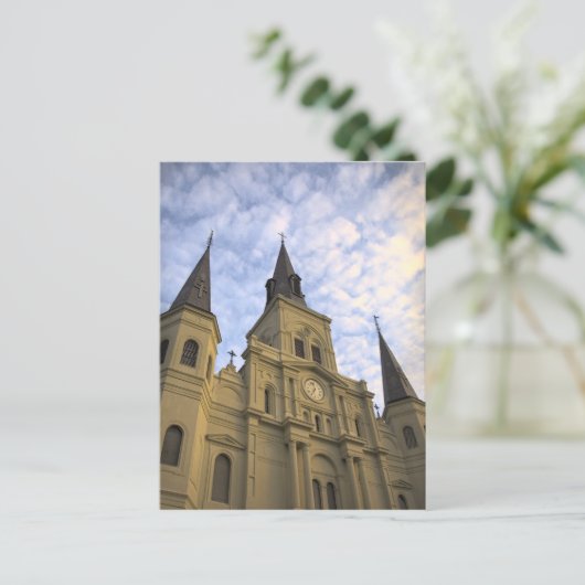 St. Louis Cathedral New Orleans Postkarte (Stehend Vorderseite)