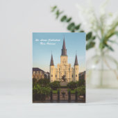 St. Louis Cathedral New Orleans Postkarte (Stehend Vorderseite)