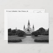 St. Louis Cathedral Postcard Postkarte (Vorne/Hinten)
