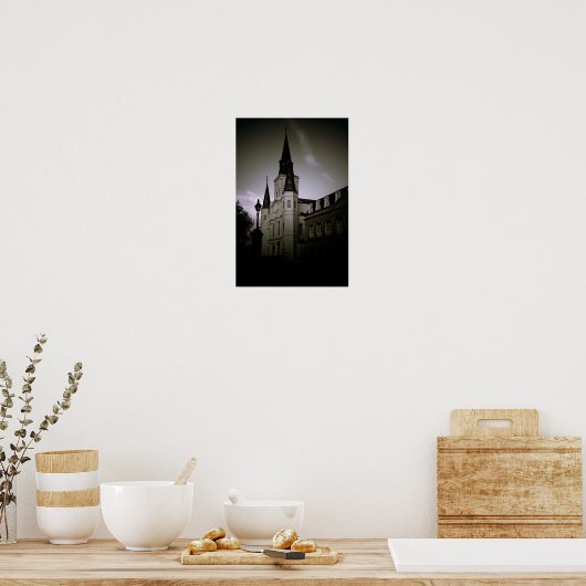 St. Louis Cathedral Poster (Küche)