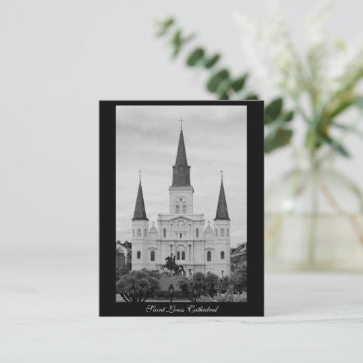 St. Louis Cathedral Postkarte (Stehend Vorderseite)