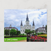 St. Louis Cathedral Postkarte (Vorderseite)