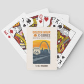 St. Louis Centennial Gateway Sunset Deck Spielkarten (Rückseite)