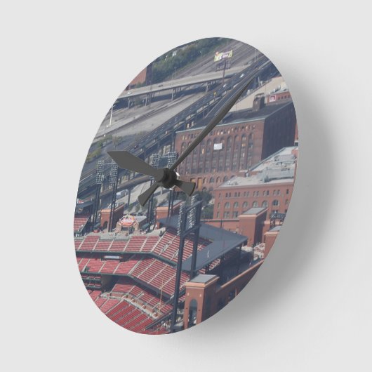 St. Louis Clock Runde Wanduhr (Winkel)