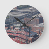 St. Louis Clock Runde Wanduhr (Vorderseite)