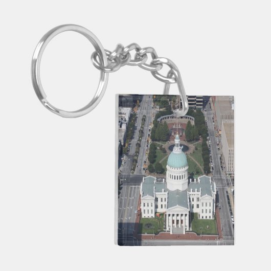 St. Louis Courthouse Schlüsselanhänger (Vorderseite links)