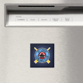 St Louis Curling Club Magnet (In Situ (Geschirrspüler))