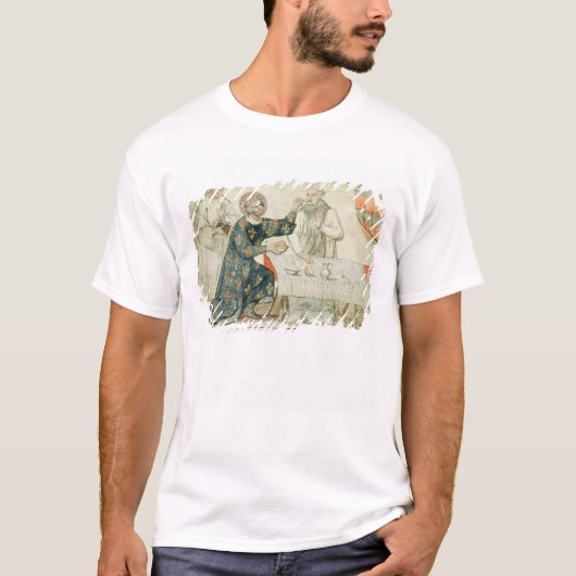 St. Louis, das einen geizigen Mönch füttert T-Shirt (Vorderseite)
