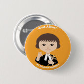 St. Louis de Montfort Button (Vorne & Hinten)