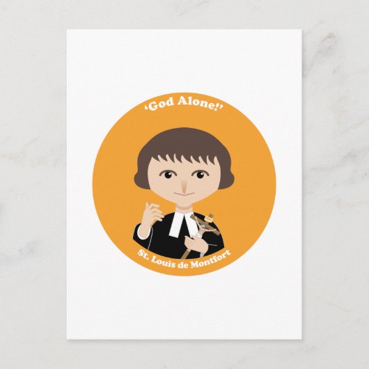 St. Louis de Montfort Postkarte (Vorderseite)