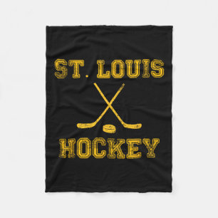 St. Louis Eishockeyschläger Staat Outile Stl T-Shi Fleecedecke