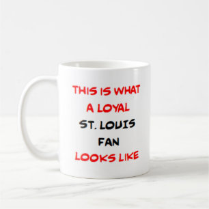 St. Louis Fan, treu Kaffeetasse