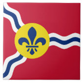 St. Louis Flag Tile Fliese (Vorderseite)