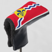 St. Louis-Flagge Golf Headcover (3/4 Vorderseite)