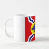 St. Louis-Flagge Kaffeetasse (Links)