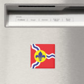St. Louis-Flagge Magnet (In Situ (Geschirrspüler))