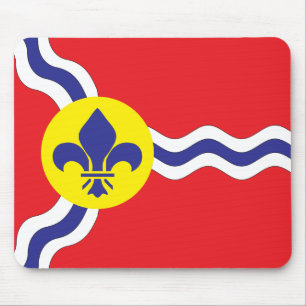 St. Louis-Flagge Mousepad