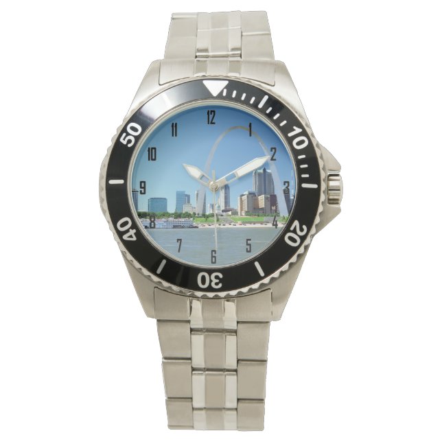 ST. LOUIS FLUSS VOR ARMBANDUHR (Vorderseite)