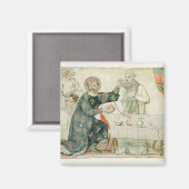 St. Louis fütterte einen armseligen Mönch Magnet (Vorderseite/Rückseite)