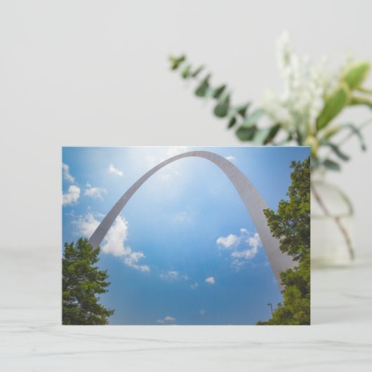St. Louis Gateway Arch Einladung (Stehend Vorderseite)