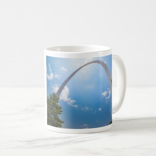 St. Louis Gateway Arch Kaffeetasse (VorderseiteRechts)