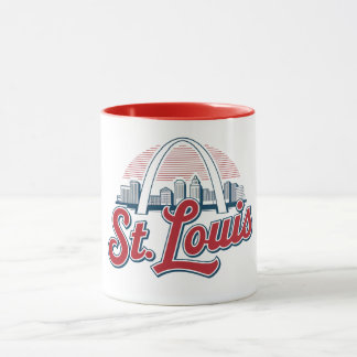 St. Louis Gateway Arch, klassisches Stadt-Souvenir Tasse