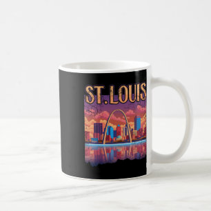 St Louis Gateway Arch Missouri City Skyline Kaffeetasse