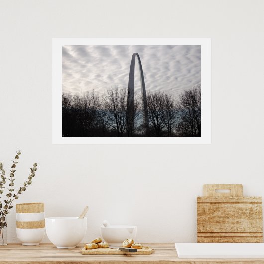 St. Louis Gateway Arch Poster (Küche)