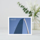 St. Louis Gateway Arch Postkarte (Stehend Vorderseite)