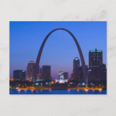 St. Louis Gateway Arch Postkarte (Vorderseite)