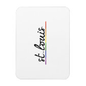 ST. LOUIS GAY PRIDE -.png Magnet (Vertikal)