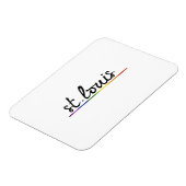 ST. LOUIS GAY PRIDE -.png Magnet (Linke Seite)